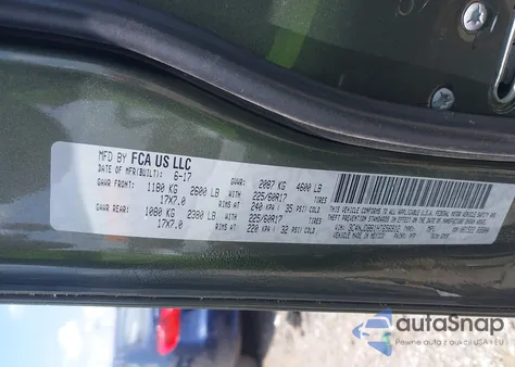 2017 Jeep New Compass Latitude 4X4 from USA, damaged, VIN 3C4NJDBB1HT656912